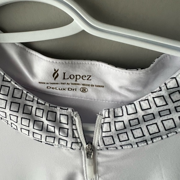 Nancy Lopez quarter zip - Picture 2 of 4